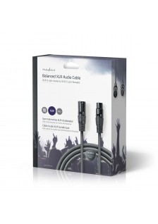 CORDON XLR MÂLE / XLR FEMELLE - 10m