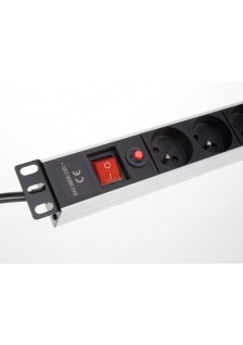 BLOC MULTIPRISE AVEC INTERRUPTEUR - 8 PRISES