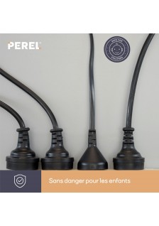 BLOC MULTIPRISES - 10 PRISES - AVEC PROTECTION CONTRE LES SURCHARGES