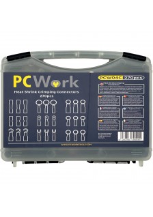 ASSORTIMENT DE COSSES ISOLÉES AVEC GAINES THERMORÉTRACTABLES  - 270 PIÈCES