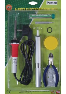 KIT COMPLET DE SOUDAGE - 9 PIÈCES