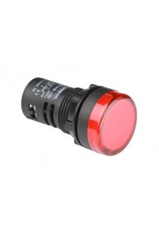 VOYANT LED ROND Ø 30mm 12V - ROUGE