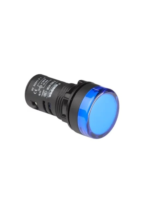 VOYANT LED ROND Ø 30mm 12V - BLEU