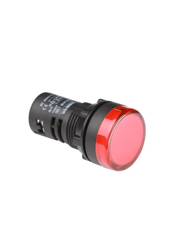 VOYANT LED ROND Ø 30mm 220V - ROUGE