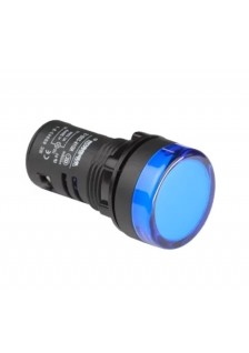 VOYANT LED ROND Ø 30mm 220V - BLEU