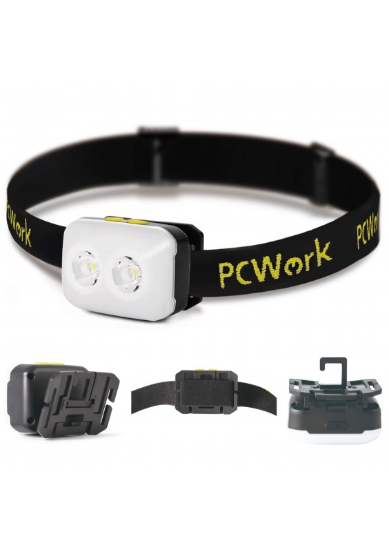 LAMPE FRONTALE LED RECHARGEABLE 380Lm - EXTÉRIEURE