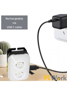 LAMPE FRONTALE LED RECHARGEABLE 380Lm