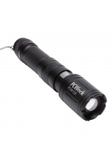 LAMPE DE POCHE LED 650 Lm  ZOOM RECHARGEABLE HYBRIDE
