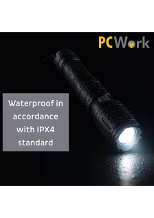 LAMPE DE POCHE LED 650 Lm  ZOOM RECHARGEABLE HYBRIDE