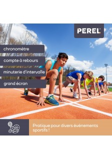 HORLOGE LED - CHRONOMÈTRE/COMPTE À REBOURS/MINUTERIE D'INTERVALLE