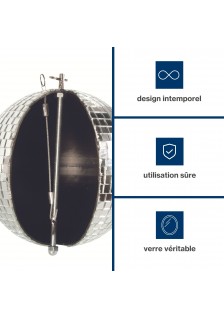 BOULE À FACETTES DISCO Ø 30cm