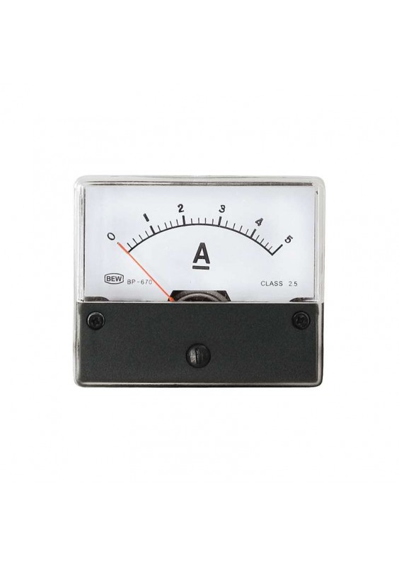 GALVANOMÈTRE 0-5A DC