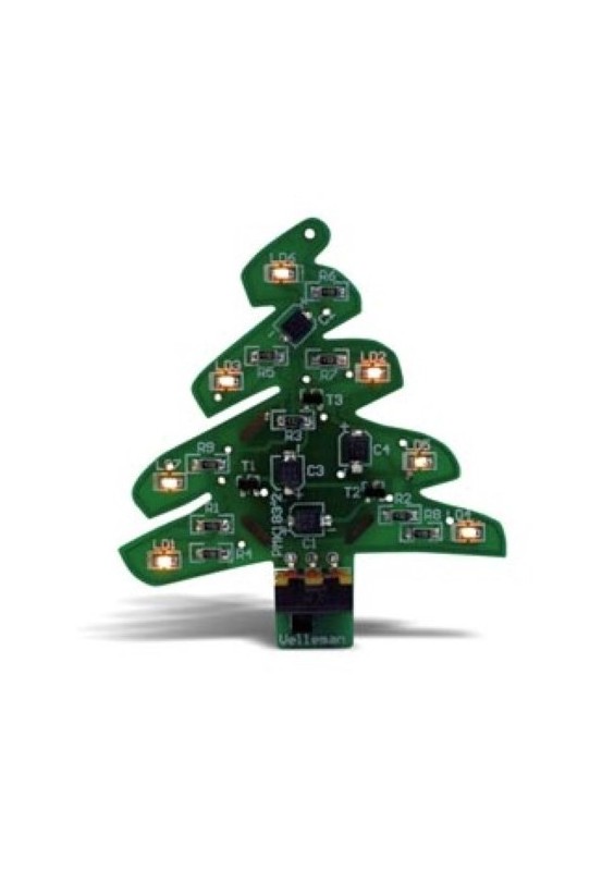 SAPIN DE NOËL SMD AVEC CONNEXION USB - WSSA1783