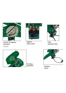 SAPIN DE NOËL SMD AVEC CONNEXION USB - WSSA1783