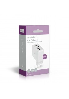 CHARGEUR MURAL USB - 4 SORTIES