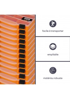 BOITE DE RANGEMENT - 251x200x44mm - 2,2 LITRES