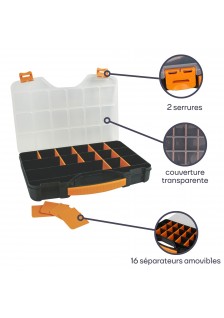 BOITE DE RANGEMENT 326x257x48mm - 4 LITRES