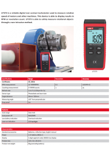 TACHYMÈTRE NUMÉRIQUE