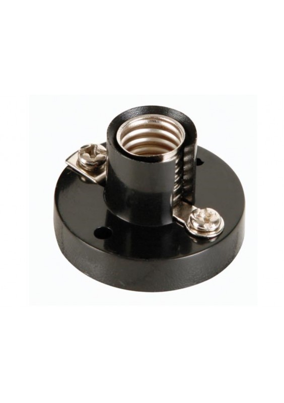 DOUILLE DE LAMPE AC, E14, NOIRE