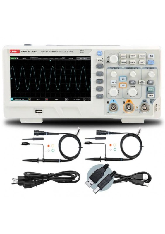 OSCILLOSCOPE NUMÉRIQUE 2 CANAUX - 100 MHz - 1 Gsa/s
