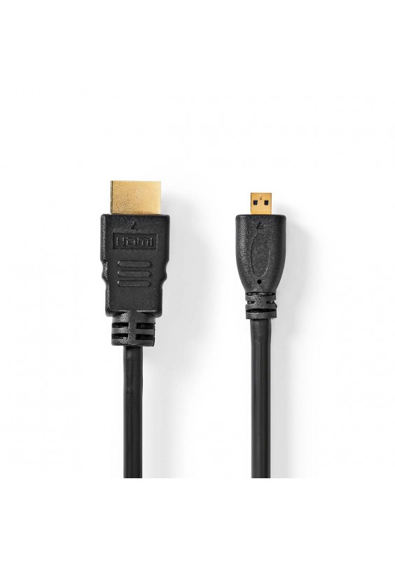 CORDON HDMI MÂLE / HDMI MÂLE MICRO - 2m