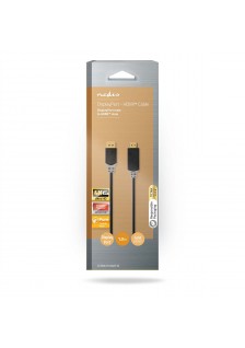CÂBLE DISPLAY PORT MÂLE / HDMI MÂLE - 1m