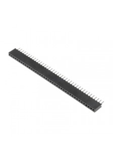 BARRETTE FEMELLE 40 BROCHES - PAS DE 2.54mm
