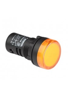 VOYANT LED Ø 30mm 24V 600cd - AMBRE