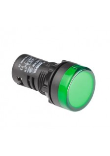 VOYANT LED Ø 30mm 24V 600cd - VERT
