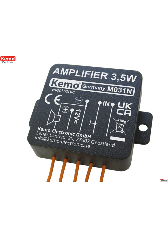 MODULE KEMO AMPLIFICATEUR 3.5W UNIVERSEL