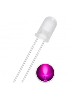 DIODE LED 5mm ROSE DIFFUS