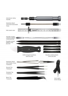 COFFRET DE TOURNEVIS DE PRÉCISION - 89 PIÈCES
