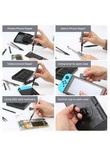 COFFRET DE TOURNEVIS DE PRÉCISION - 89 PIÈCES