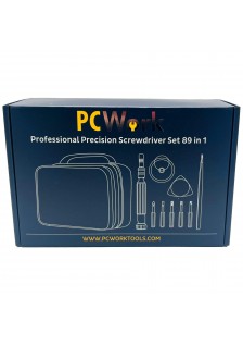 COFFRET DE TOURNEVIS DE PRÉCISION - 89 PIÈCES