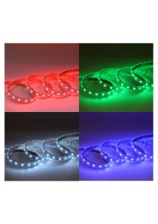 Bandeau LED RGB+6000K 5m 60 LED/m 9W/m IP20 - 12V