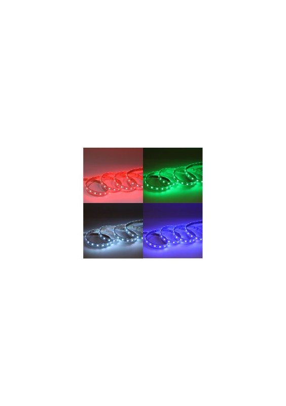 Bandeau LED RGB+6000K 5m 60 LED/m 9W/m IP20 - 12V