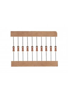 RÉSISTANCES CARBONE 1/4 W - LOT DE 10 PIÈCES