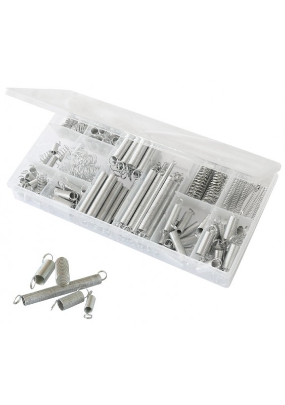 ASSORTIMENT DE RESSORTS DE COMPRESSION ET D'EXTENSION - 200 PIÈCES
