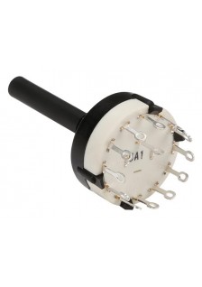 COMMUTATEUR ROTATIF 1 CIRCUIT / 12 POSITIONS - À SOUDER