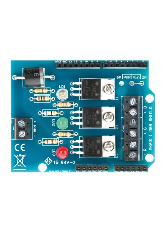 RGB SHIELD POUR ARDUINO® - WPSH01