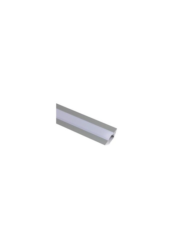 PROFILÉ ALUMINIUM POUR FLEXIBLES LED - TYPE ANGLE - 2m