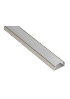 PROFILÉ ALU 22.6mm x 9.9mm - 2m - OPAQUE