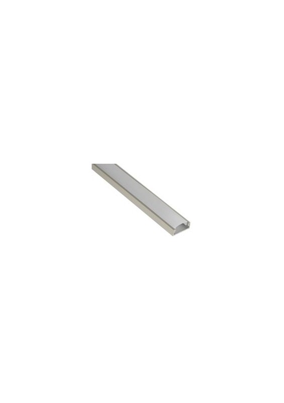 PROFILÉ ALU 22.6mm x 9.9mm - 2m - DIFFUSANT OPAQUE