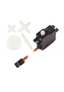 SERVOMOTEUR ANALOGIQUE - 2,5 Kg-cm - MÉCANISME PLASTIQUE