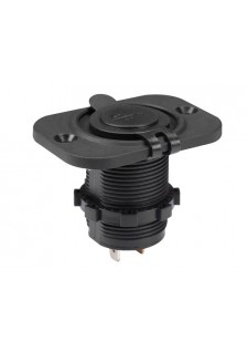 CHARGEUR DE VOITURE USB ENCASTRABLE (ENTRÉE 12-24 VCC, SORTIE 5 V)