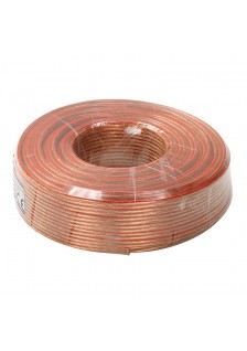Câble translucide 2 x 2,5 mm² CCA - bobine de 50 m