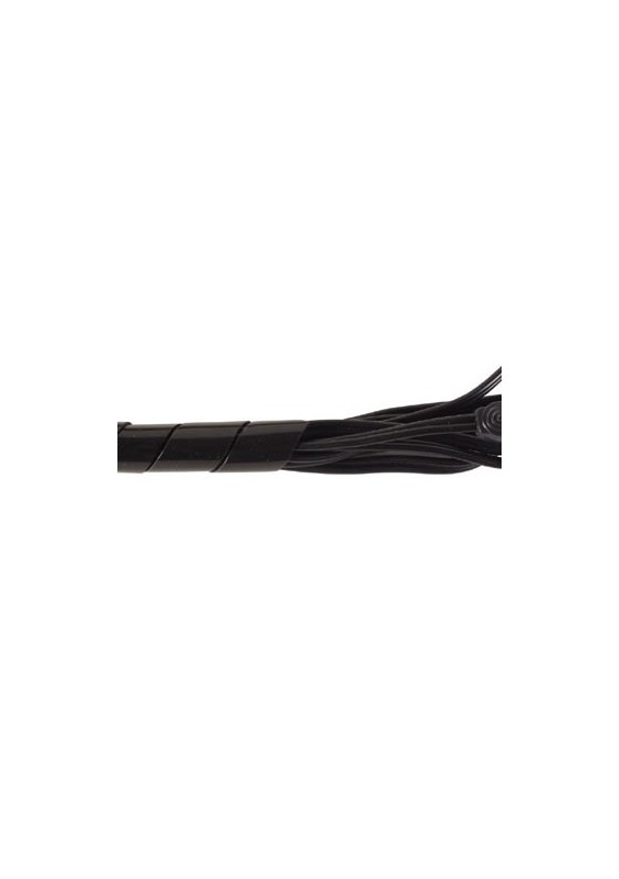 GAINE CACHE-FILS SPIRALEE 10m / Ø15mm (NOIR)