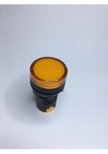 VOYANT LED Ø 22mm 24V 600cd - AMBRE