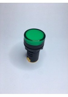 VOYANT LED Ø 22mm 24V 600cd - VERT