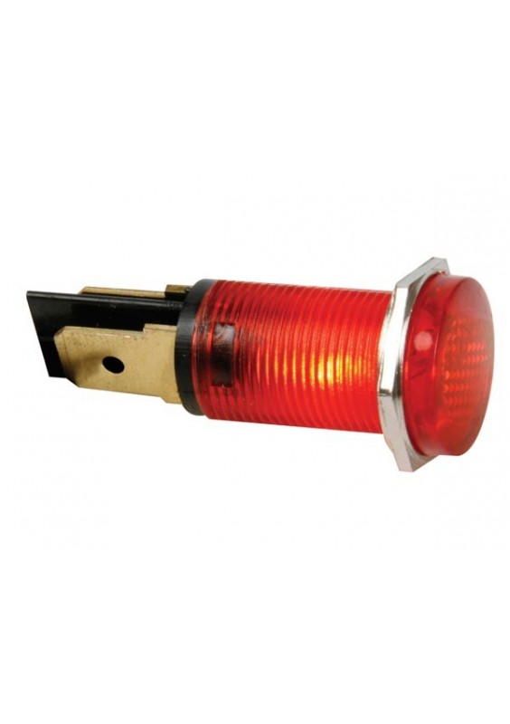 VOYANT ROND Ø 14mm 12V - ROUGE